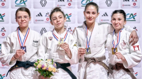 2 médailles pour l'AL Chaponost judo au Championnat de France Cadets 1ère division